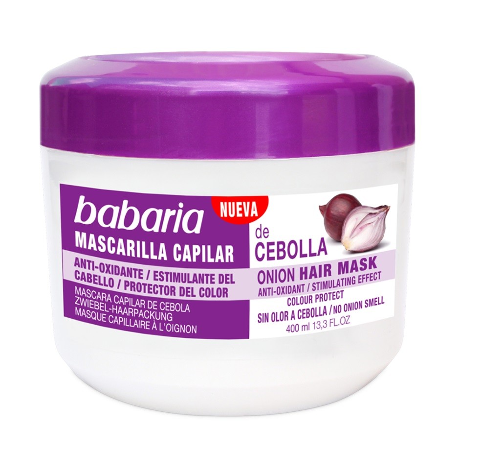 Babaria Mascarilla Capilar De Cebolla 400 Ml