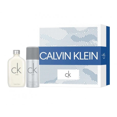 Comprar perfumes online set CALVIN KLEIN ONE EDT 100ML + DEO SPRAY 150 ML SET REGALO