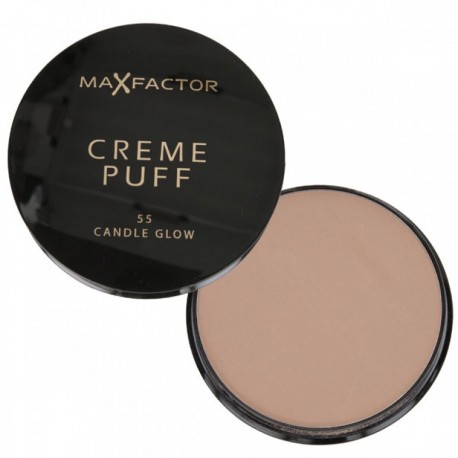 MAX FACTOR CREME PUFF 55 CANDLE GLOW