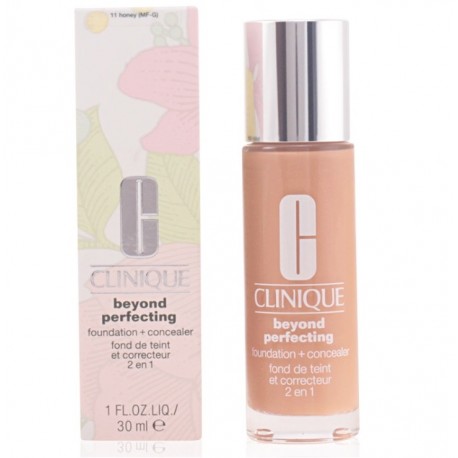 CLINIQUE BEYOND PERFECTING FOUNDATION AND CONCEALER 11 HONEY 30 ML