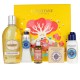 L'OCCITANE EN PROVENCE CREMA MANOS 30 ML + SHOWER OIL 250 ML + SHAMPOO 35 ML + JABÓN KARITÉ 50 GR + LECHE CORPORAL 75 ML