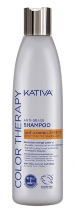 kativa color therapy anti-brass shampoo